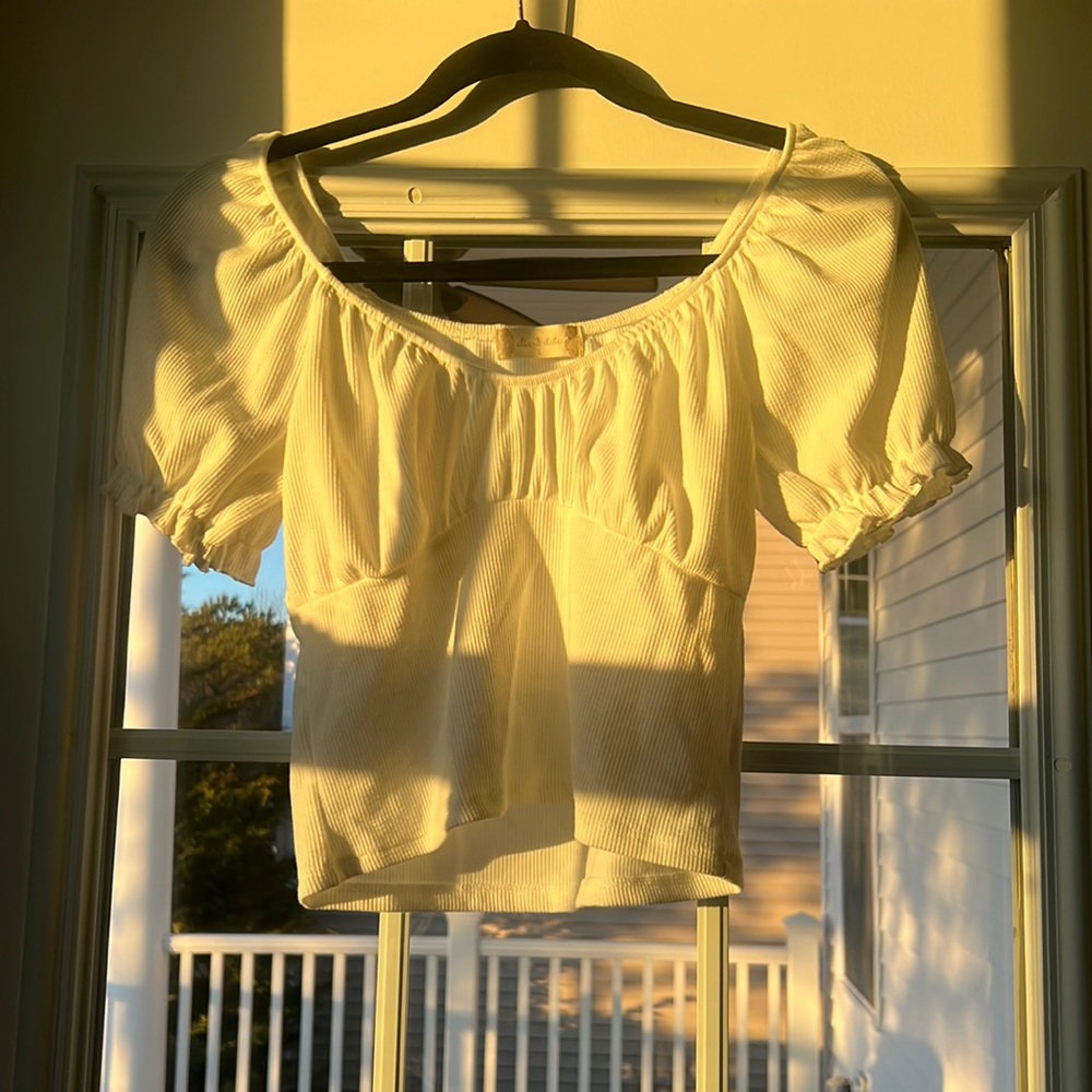 Altered state white long sleeve